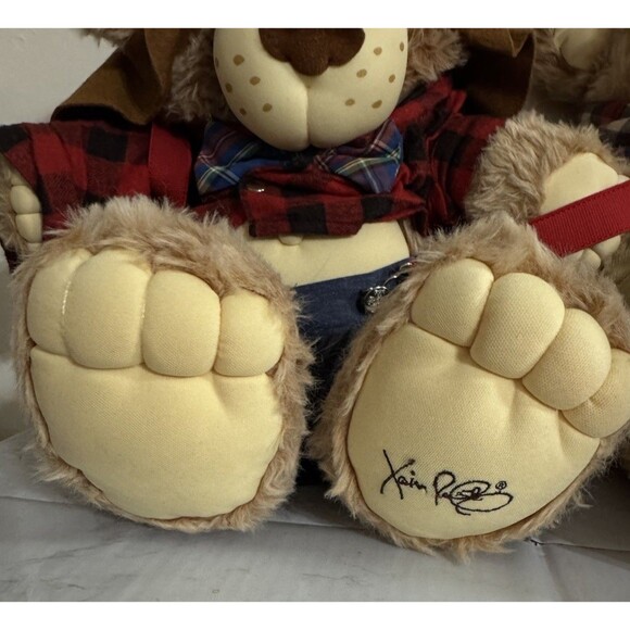 VTG 83 84 A Pair Of A Furskins Farrell Teddy Bear Plush Xavier 22” - Picture 9 of 11
